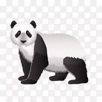 红熊猫版税-免费剪贴画-熊猫
