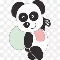 大熊猫熊卡通-熊猫