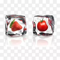 草莓水果冷冻食品冷冻蔬菜冷冻水果