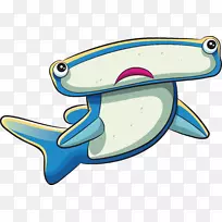 海洋生物动画剪贴画青蛙设计装饰材料