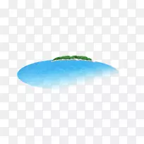 标志蓝色品牌字体-海