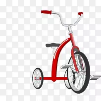 三轮车自行车剪贴画自行车