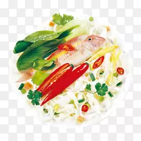 蔬菜食用食品心血管疾病大脑鱼煮米粉