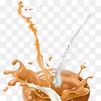 泡茶奶茶店宣传册普通牛奶