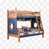 双层床工具家具卧室-儿童双层床，床上双层床