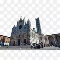 锡耶纳旅行谷歌图片大教堂-锡耶纳，意大利