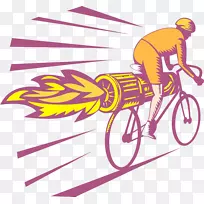 自行车公路自行车比赛免费剪贴画自行车赛车喷气发动机自行车