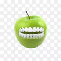 牙齿病理学牙科义齿拔牙.苹果牙
