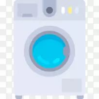 绿松石技术圆滚筒洗衣机