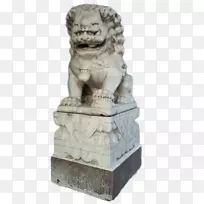卫狮-古代风石狮墩