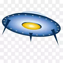 外星人宇宙飞船卡通飞碟-UFO