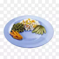 喀什装饰大米沙拉蔬菜水果沙拉盘