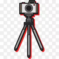 佳能Eos 5d三脚架相机-卡通相机