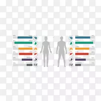 人体图人体解剖智人身体结构刻度绘图材料