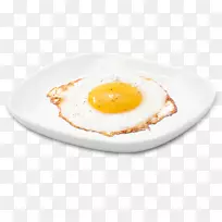 煎蛋，早餐，炸薯条，炸鱼-一盘煎蛋