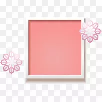 粉红色图标-小粉红色框架