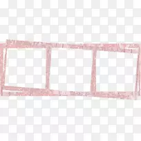 窗纸纺织地板图案.粉红色框架