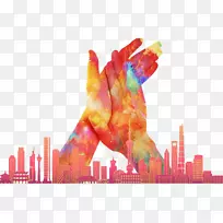篮球-拍拍手臂