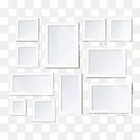 地板画框广场公司-白色框架