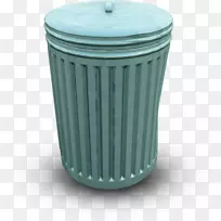 废物容器ico图标-垃圾桶