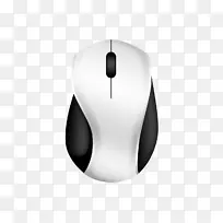 电脑鼠标输入装置黑白壁纸-银色鼠标