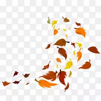 秋叶扫图