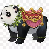 大熊猫插图-熊猫