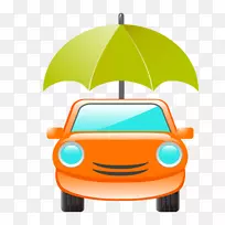 汽车伞-出租车和伞