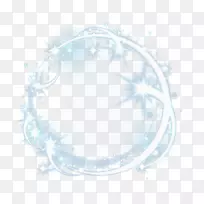 圆图案-白光环