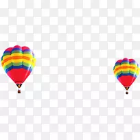 飞行热气球-热气球在空中飞行