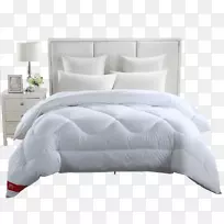 毛毯床框被子家具.白色被子
