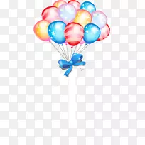 生日蛋糕气球礼物-生日气球