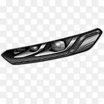福特蒙迪欧格栅福特汽车公司汽车设计-黑色酷车灯