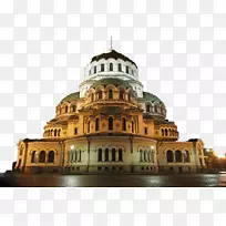 亚历山大内夫斯基大教堂，索菲亚圣索菲亚大教堂，哈尔滨地标-索非亚地标
