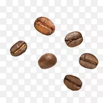 可可豆，咖啡豆，坚果，可可豆，咖啡豆