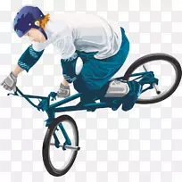 BMX自行车自由式摩托车越野赛-自行车男孩
