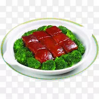 杭州东坡猪肉菜u676du5e2eu83dc食品-花椰菜猪肉