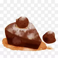 巧克力松露巧克力蛋糕多拉耶基鸡巧克力蛋糕鸡
