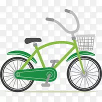 公路自行车巴塔夫斯自行车通用自行车绿色车架自行车