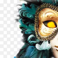威尼斯狂欢节拉斯维加斯面具女巫