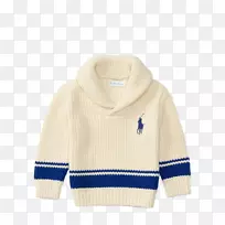 拉夫劳伦公司设计儿童服装拉尔夫劳伦儿童-拉尔夫劳伦儿童白色毛衣