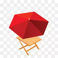 伞形伞-红阳伞