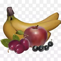 奥格里斯果蔬水果香蕉苹果红枣蓝莓装饰图案