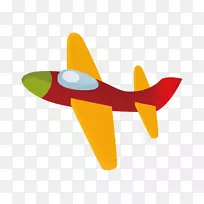飞机飞行.卡通玩具飞机