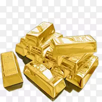 黄金作为投资货币金条3D黄金