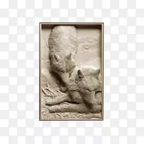 卡尔文尼科尔斯纸雕塑艺术家安大略-狐狸壁画