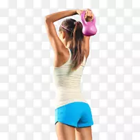 手臂体育锻炼体重训练高强度间歇训练有氧运动女性健身教练png尿管