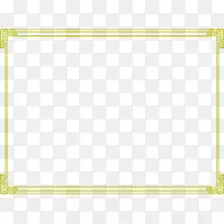方形面积角黄色图案.暗黄色方框材料