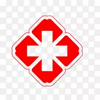 康涅狄格州的圣公会，医疗保健，财政计划，危重疾病保险-医院红十字标志