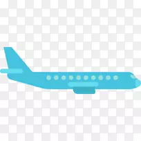 飞机飞行可伸缩图形图标-飞机